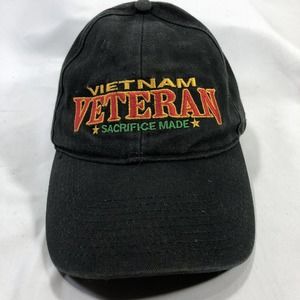 Vietnam Veteran Sacrifice Made Hat Cap by Bayside USA Made One Size Fits Most OS